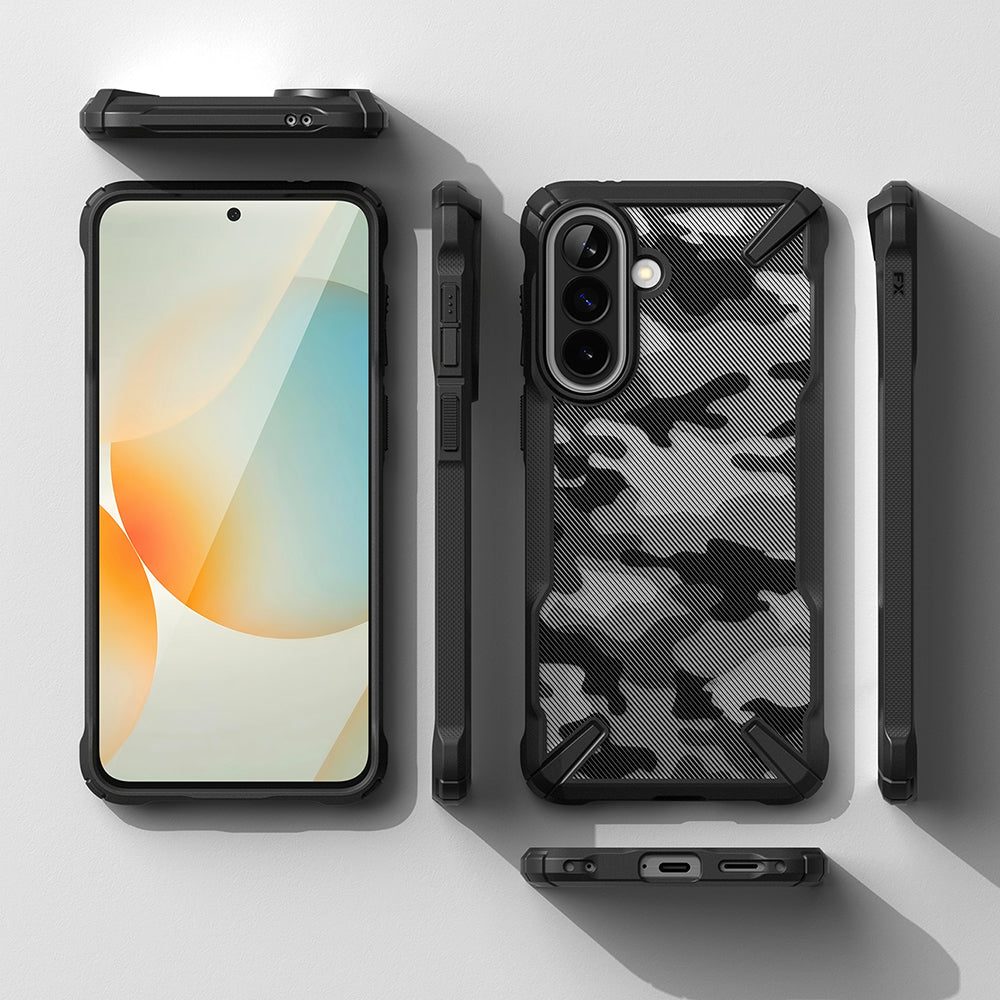 Pouzdro pro Samsung Galaxy A57 5G, Ringke, Fusion X, Camouflage