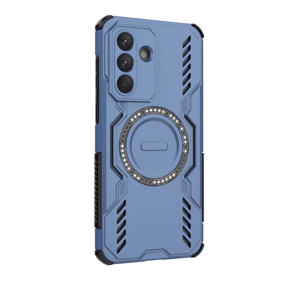 Pouzdro MagSafe pro Samsung Galaxy A57 5G, Techsuit, ArmorMag, Modrá