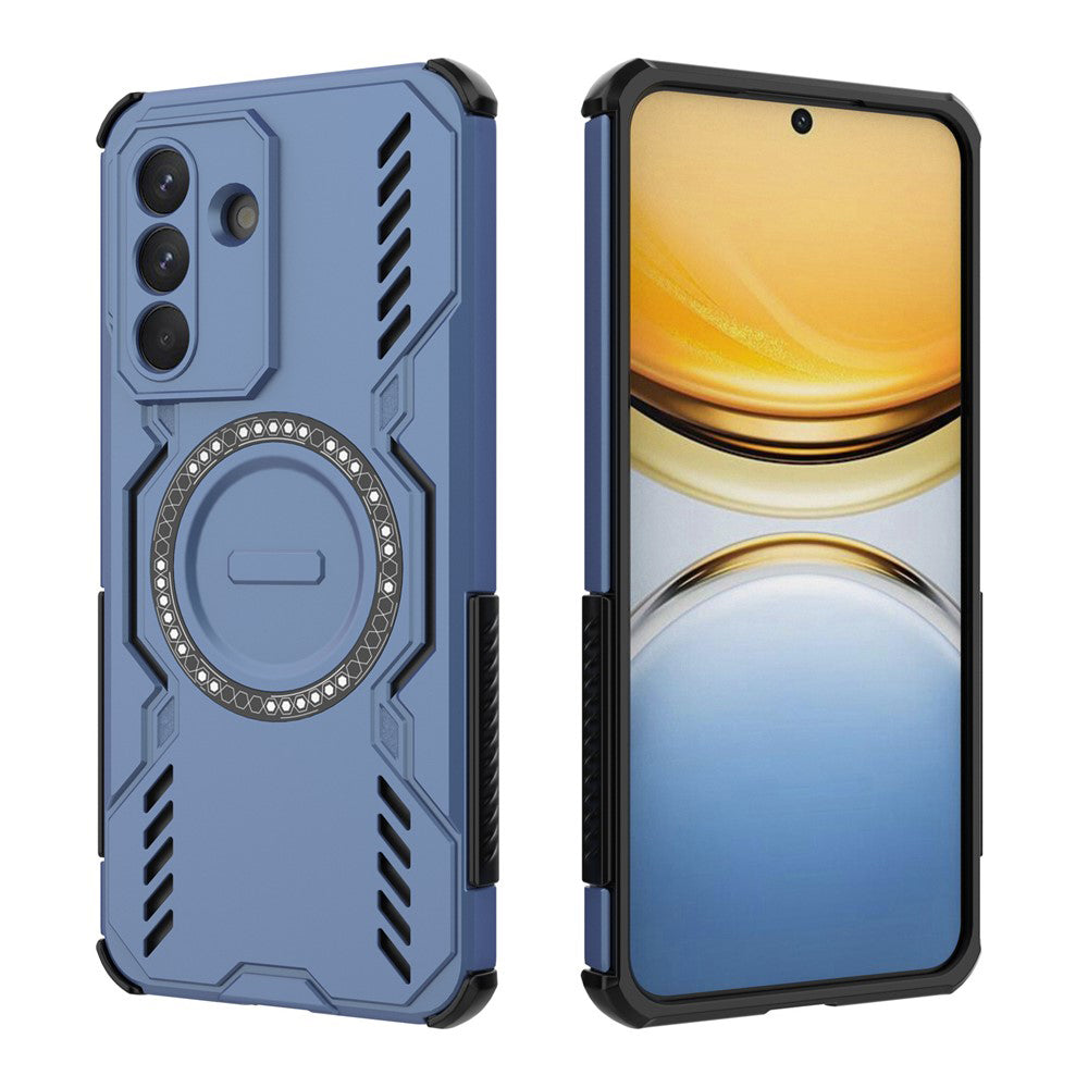 Pouzdro MagSafe pro Samsung Galaxy A57 5G, Techsuit, ArmorMag, Modrá