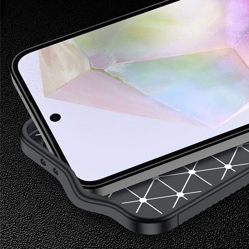 Pouzdro pro Samsung Galaxy A57 5G, Techsuit, CarbonFiber, Černá