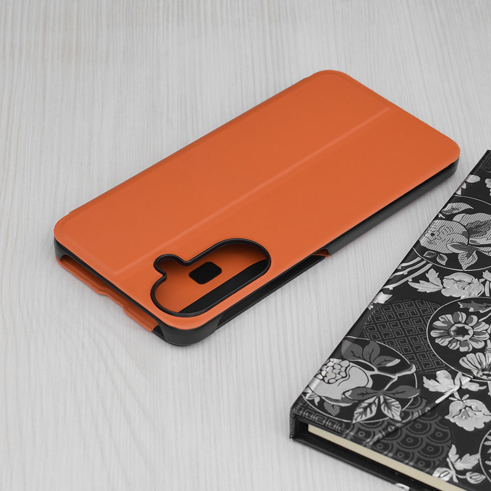 Case for Samsung Galaxy A57 5G, Techsuit, eFold, Orange