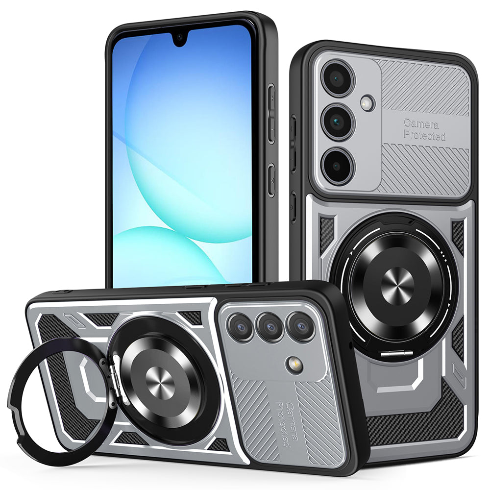 Pouzdro pro Samsung Galaxy A57 5G, Techsuit, RuggedCam, Šedé