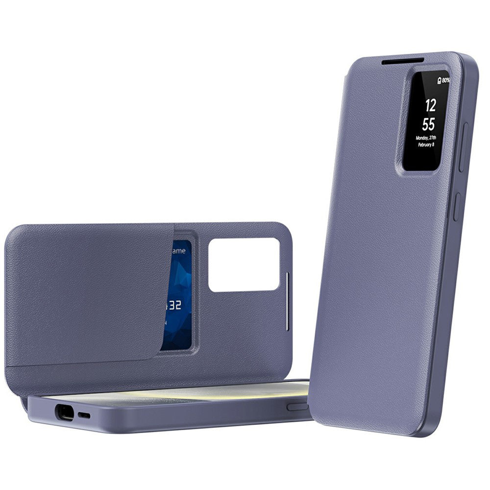Pouzdro pro Samsung Galaxy A57 5G, Techsuit, SmartView, Fialové