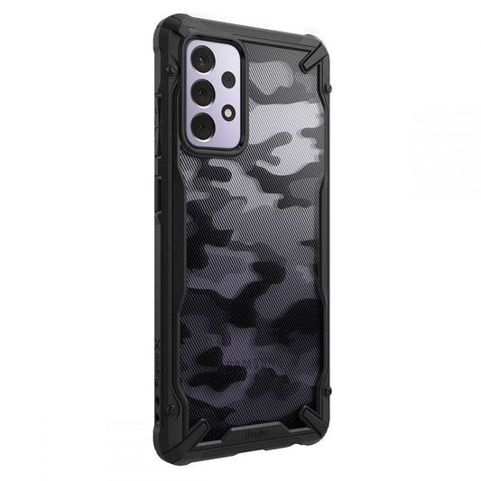 Pouzdro pro Samsung Galaxy A72 A725 / A72 5G A726, Ringke, Fusion X Design, Camouflage