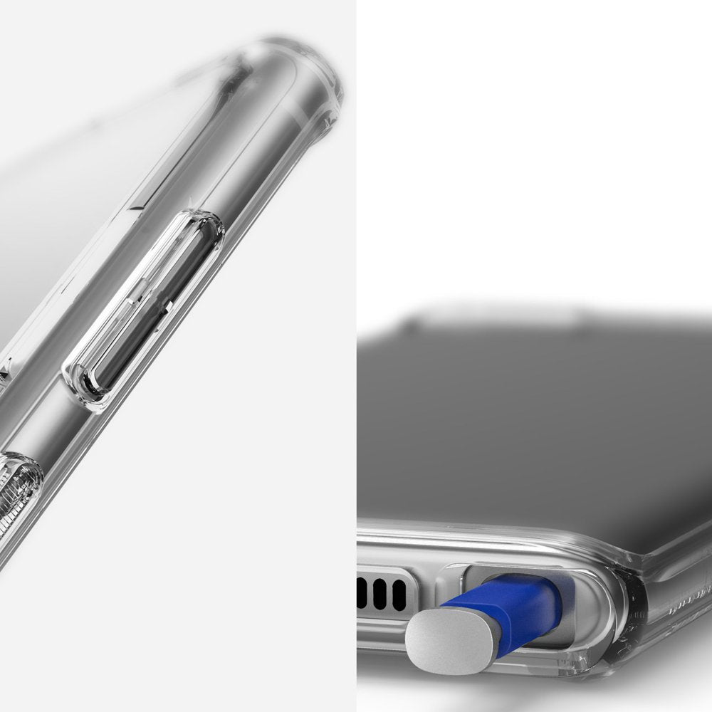 Pouzdro pro Samsung Galaxy Note 10+ 5G N976 / Note 10+ N975, Ringke, Fusion, Průhledné