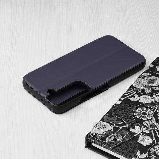 Pouzdro pro Samsung Galaxy S22 5G S901, Techsuit, eFold, Tmavě modré