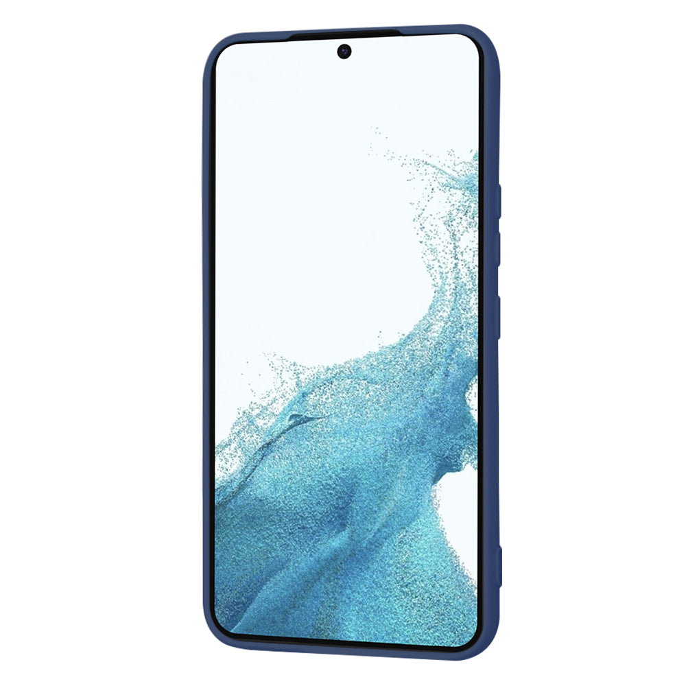 Pouzdro pro Samsung Galaxy S22 5G S901, Techsuit, SoftFlex, Námořnická modř