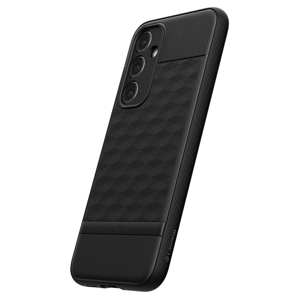 Pouzdro pro Samsung Galaxy S23 FE S711, Spigen, Caseology Parallax, Matně černé
