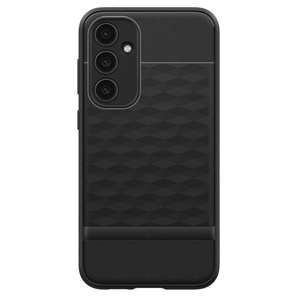 Pouzdro pro Samsung Galaxy S23 FE S711, Spigen, Caseology Parallax, Matně černé