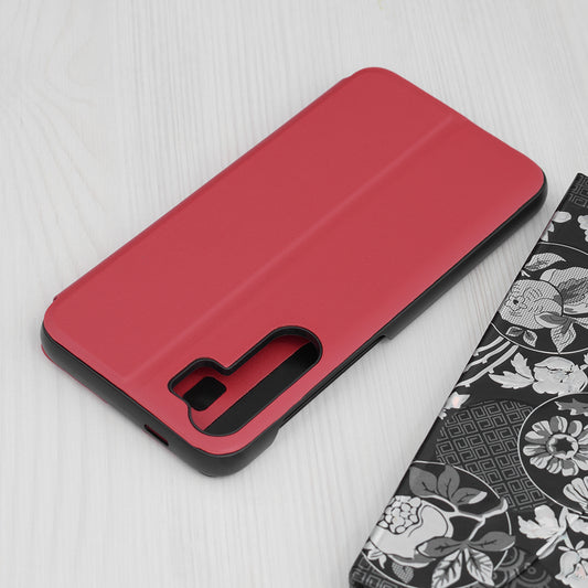 Pouzdro pro Samsung Galaxy S23 FE S711, Techsuit, eFold, červené