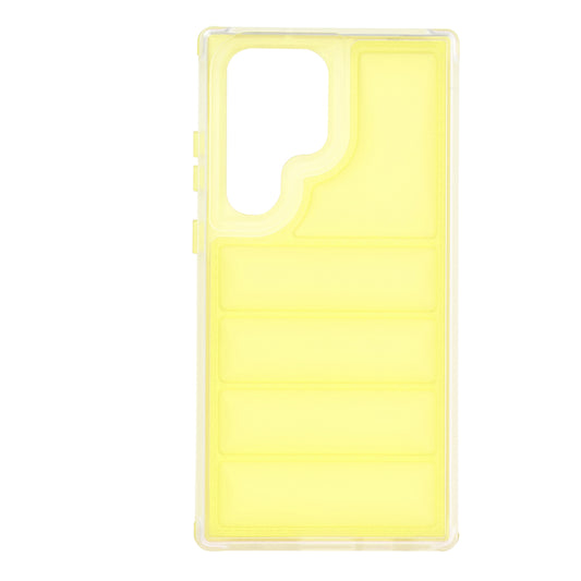 Pouzdro pro Samsung Galaxy S23 FE S711, Techsuit, Wave Shield, Žluté
