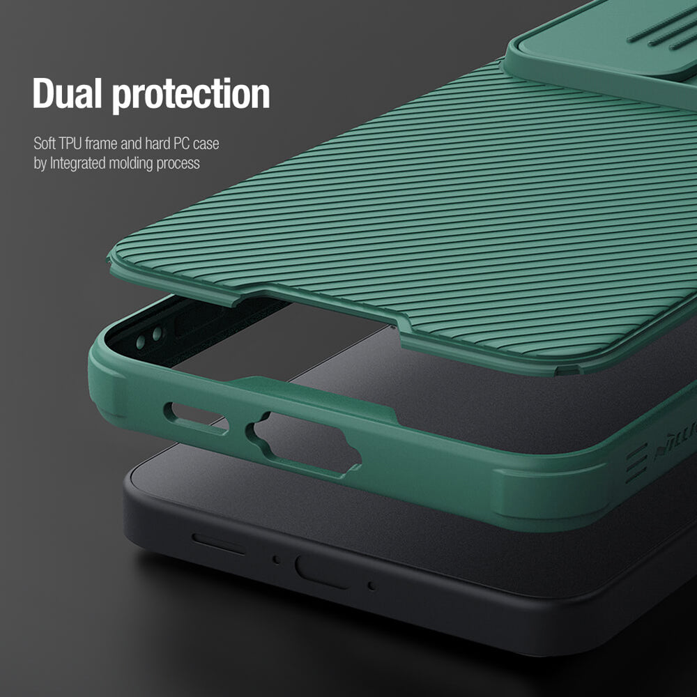 Pouzdro pro Samsung Galaxy S24 FE S721, Nillkin, CamShield Pro, Modrá
