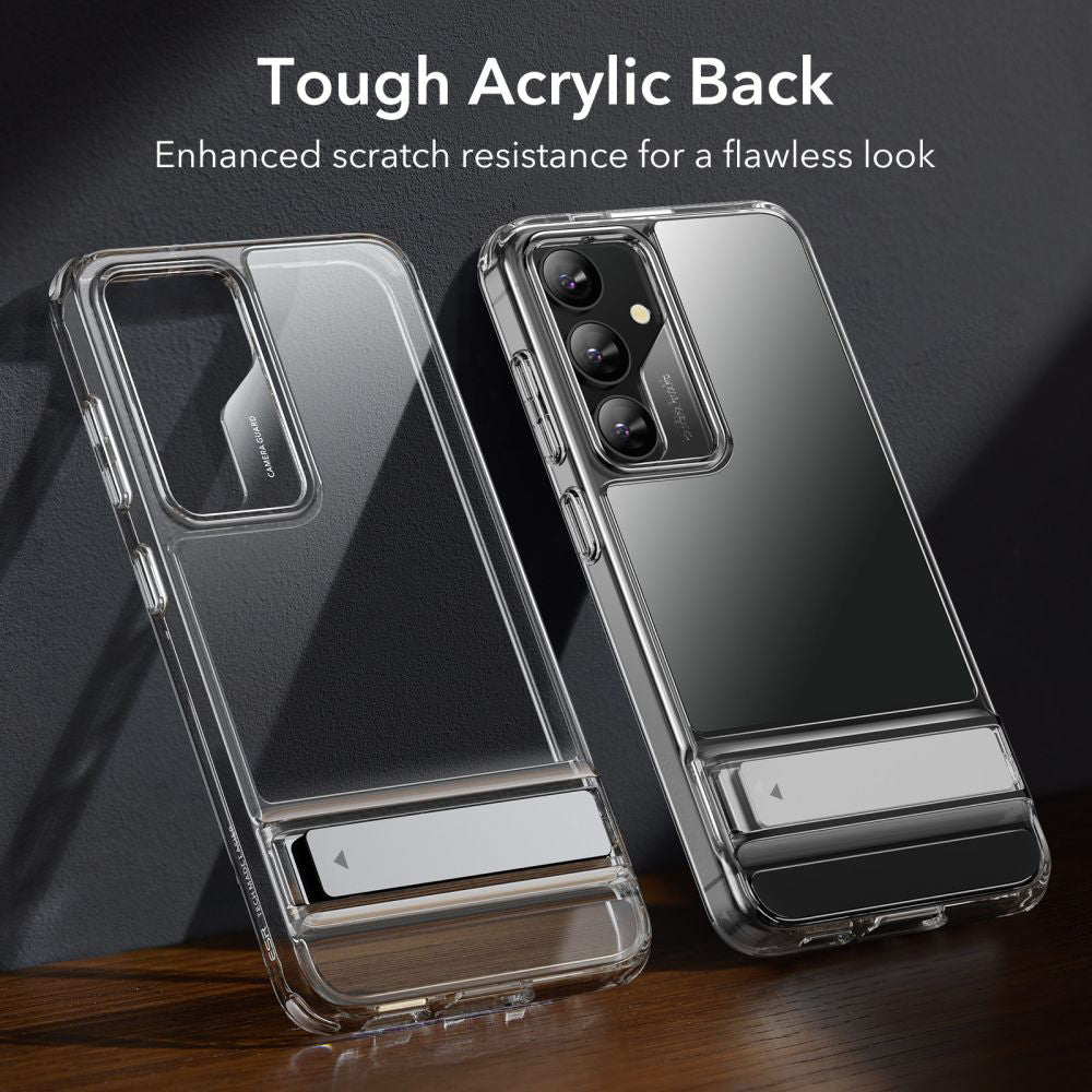 Pouzdro pro Samsung Galaxy S24+ S926, ESR, Air Shield Boost Kickstand, Průhledné
