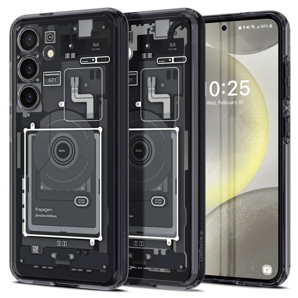 Pouzdro pro Samsung Galaxy S24 S921, Spigen, Ultra Hybrid Zero One, Matně černé ACS07350