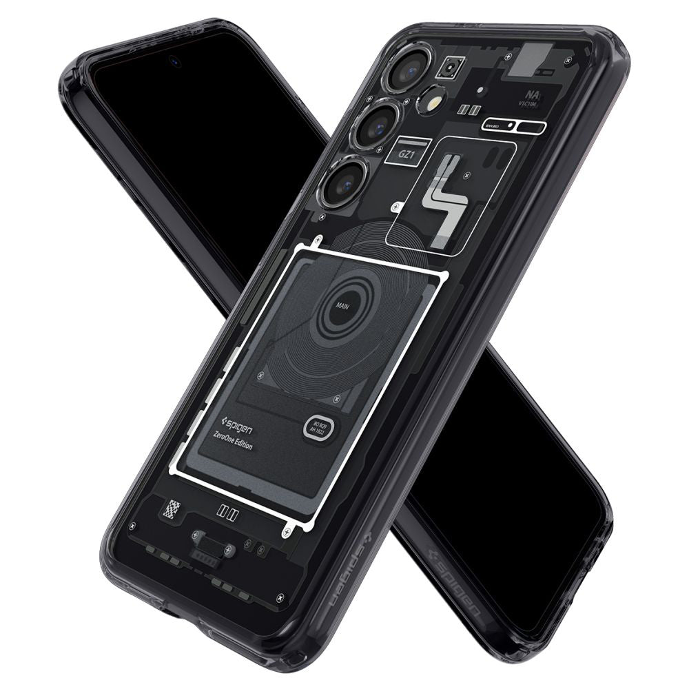Pouzdro pro Samsung Galaxy S24 S921, Spigen, Ultra Hybrid Zero One, Matně černé ACS07350