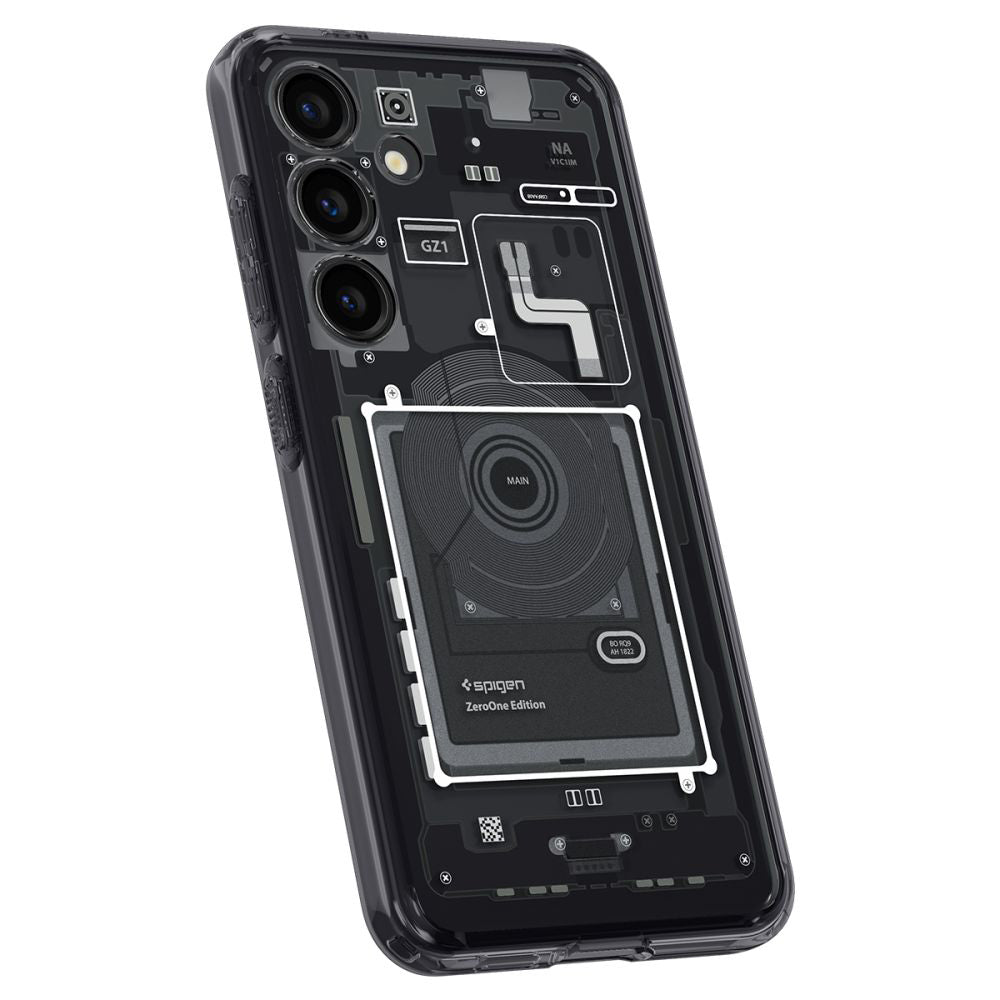 Pouzdro pro Samsung Galaxy S24 S921, Spigen, Ultra Hybrid Zero One, Matně černé ACS07350