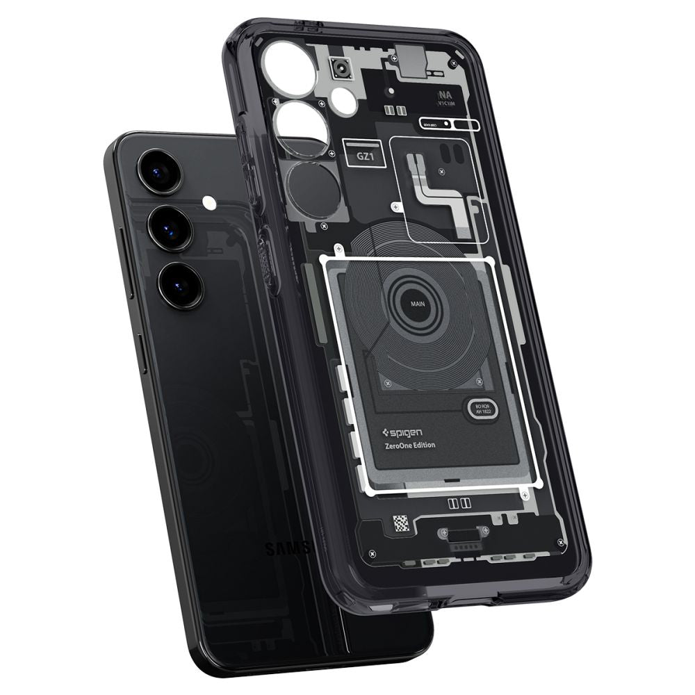 Pouzdro pro Samsung Galaxy S24 S921, Spigen, Ultra Hybrid Zero One, Matně černé ACS07350
