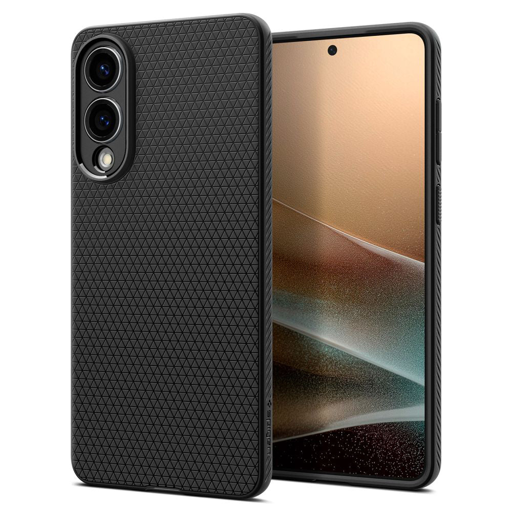 Pouzdro pro Samsung Galaxy S25 Edge S937, Spigen, Liquid Air, Matně černé ACS09420