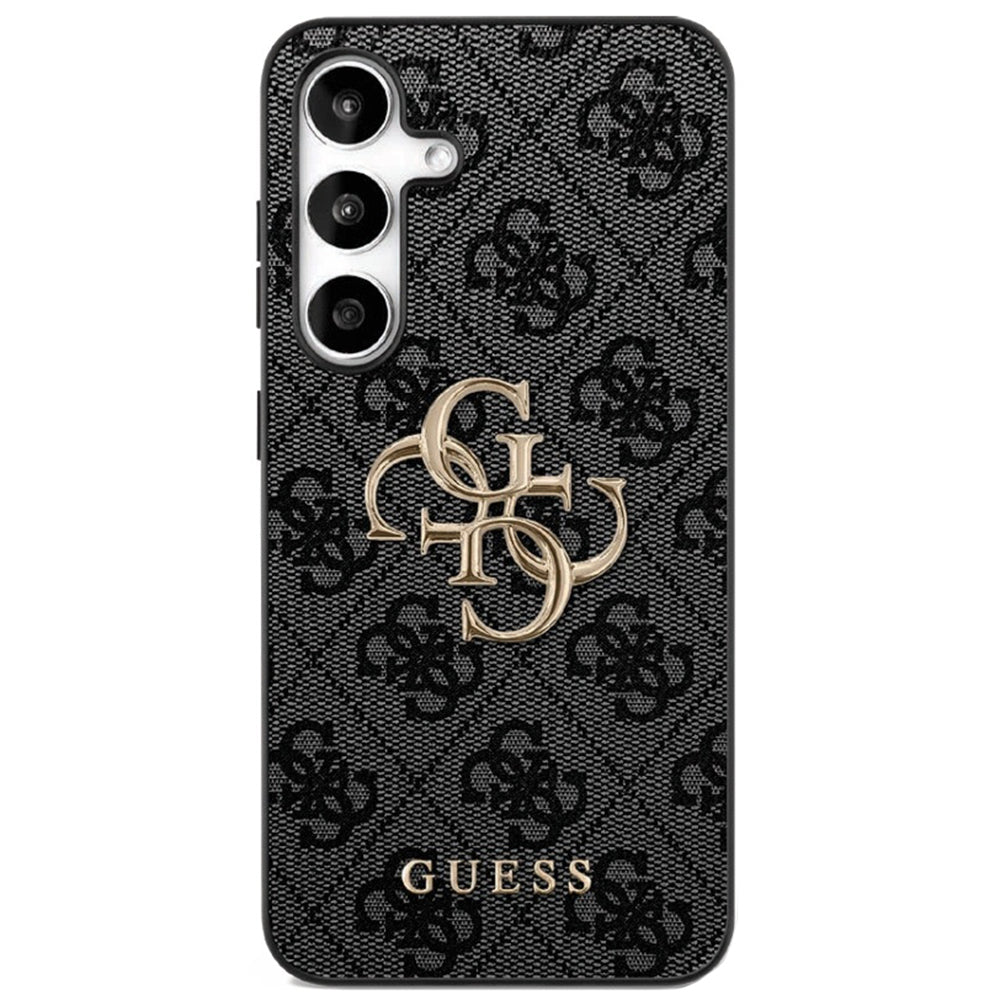Pouzdro pro Samsung Galaxy S25 FE, Guess, 4G Metal Logo, Černá