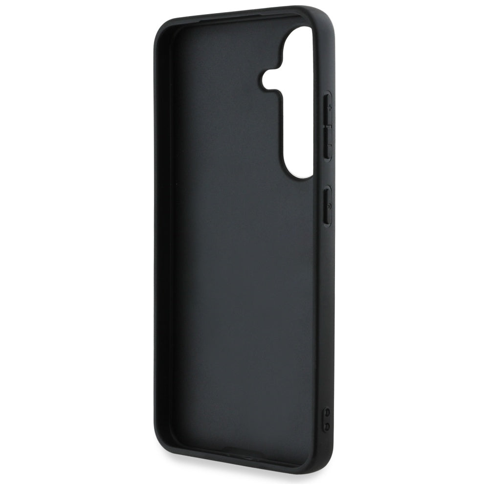 Pouzdro pro Samsung Galaxy S25+ S936, Guess, 4G Grained Big and Classic Logo, Růžové