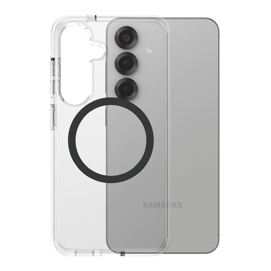 Pouzdro pro Samsung Galaxy S25 S931, PanzerGlass, Care Urban Combat, Černá průhledná