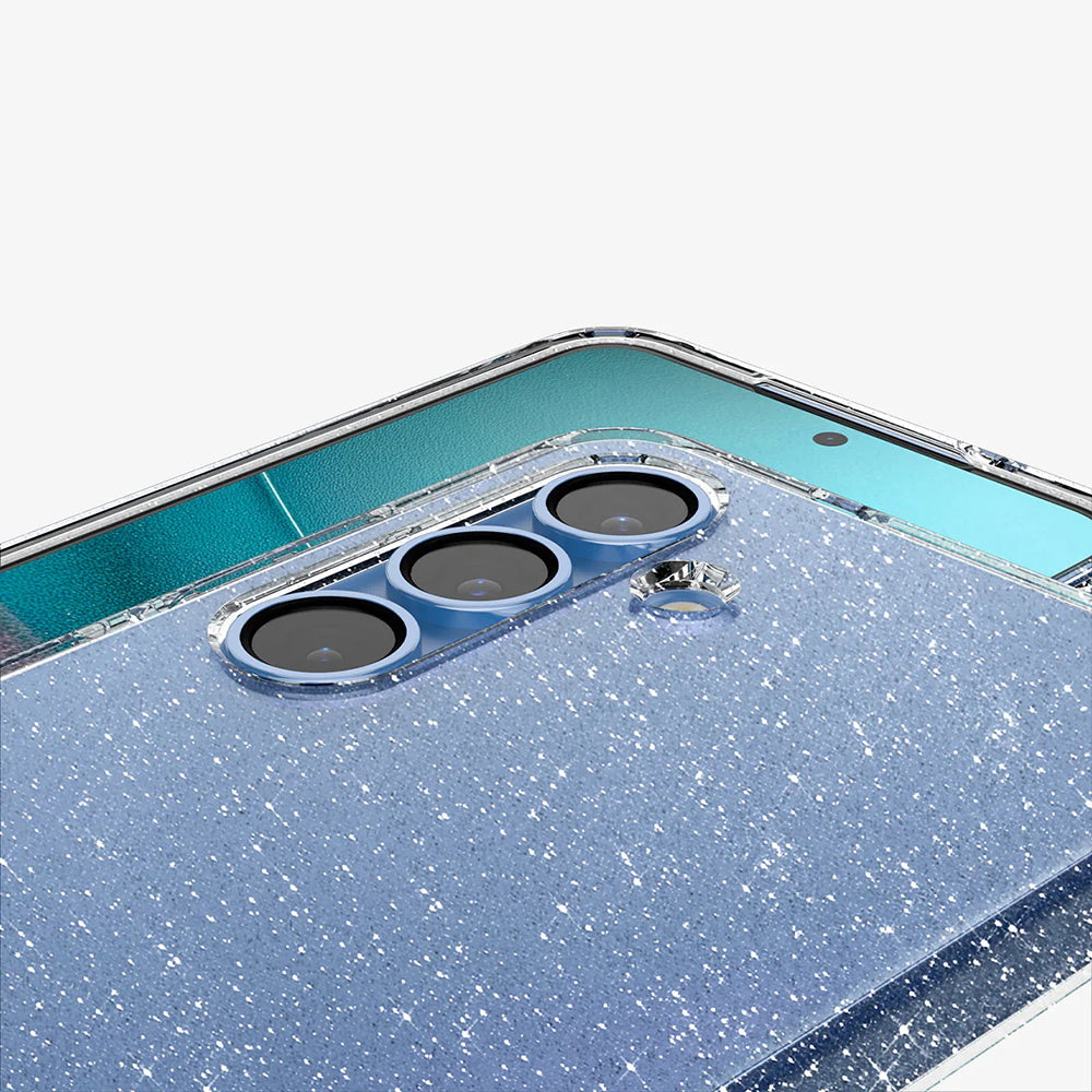 Pouzdro pro Samsung Galaxy S25 S931, Spigen, Liquid Crystal Glitter, Průhledné ACS08997