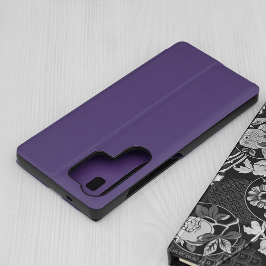 Pouzdro pro Samsung Galaxy S25 Ultra S938, Techsuit, eFold, fialové