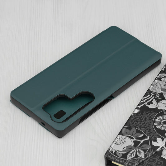 Pouzdro pro Samsung Galaxy S25 Ultra S938, Techsuit, eFold, Zelené