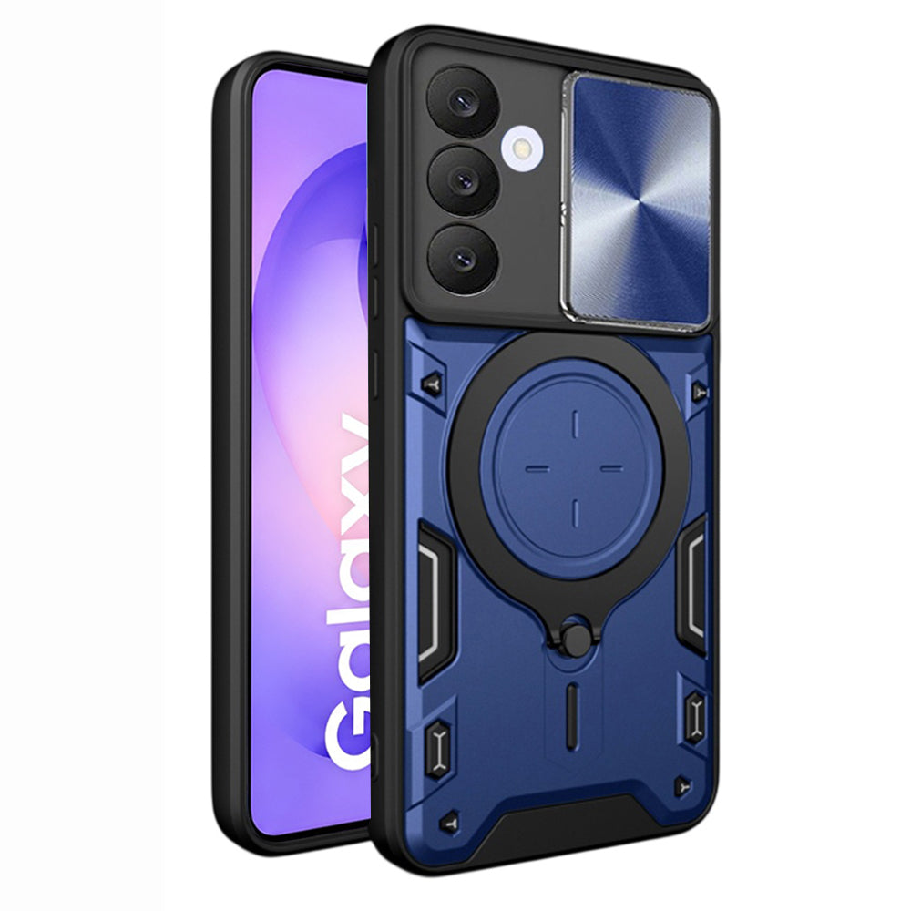 Pouzdro pro Samsung Galaxy S26 FE S741 / S25 FE, Techsuit, CamGuard Pro, Modrá