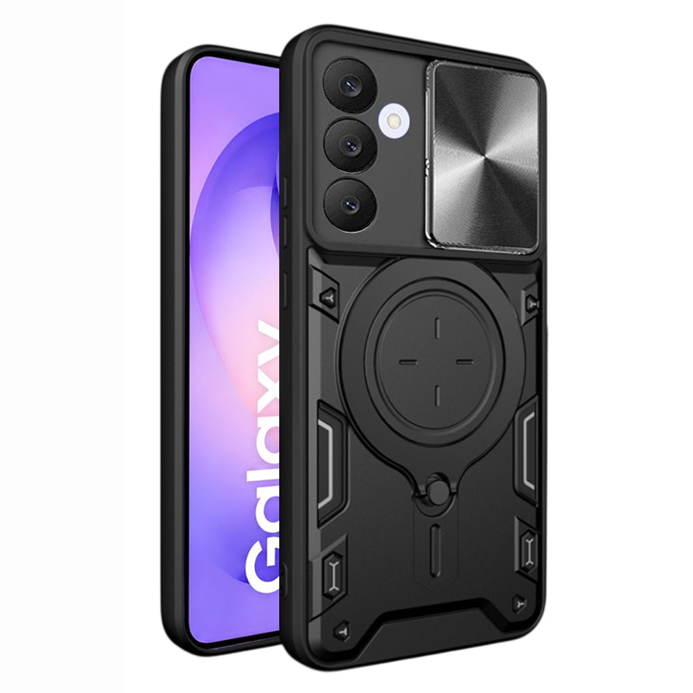 Pouzdro pro Samsung Galaxy S26 FE S741 / S25 FE, Techsuit, CamGuard Pro, Černé
