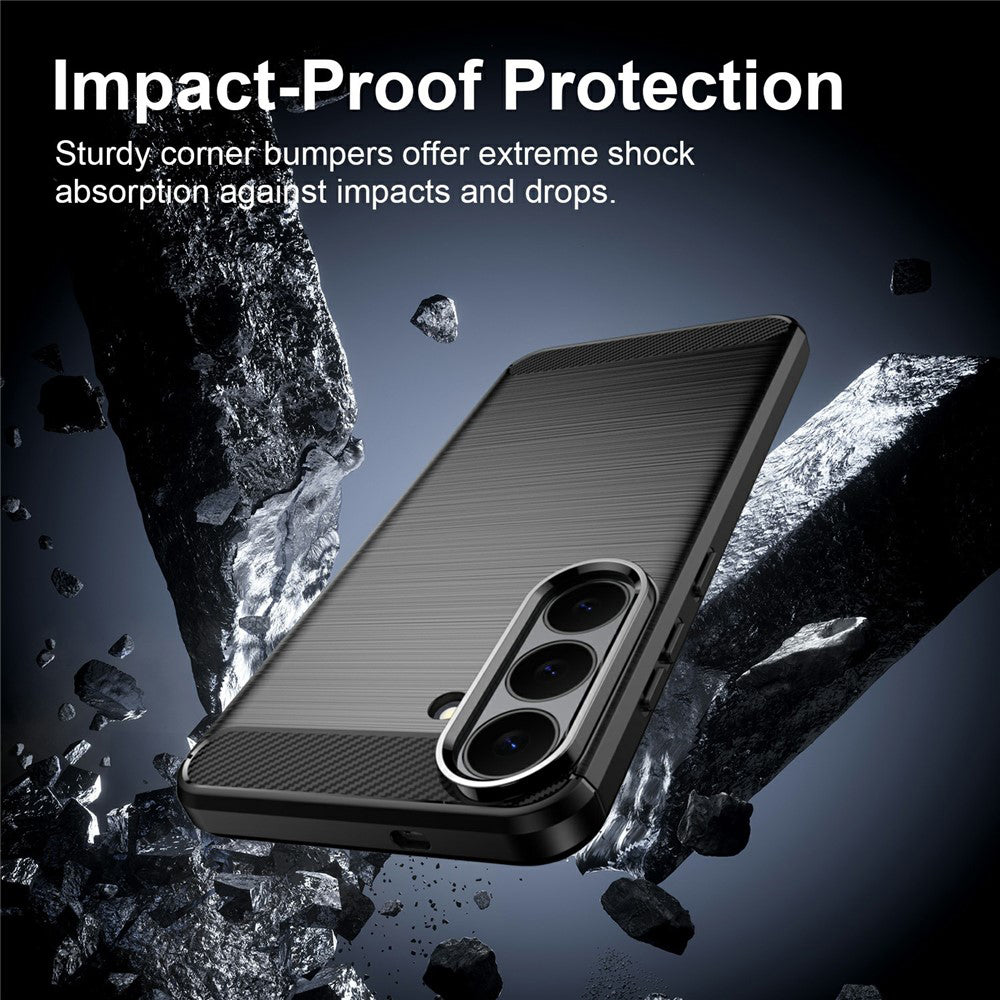 Pouzdro pro Samsung Galaxy S26 FE S741 / S25 FE, Techsuit, Carbon, Modré