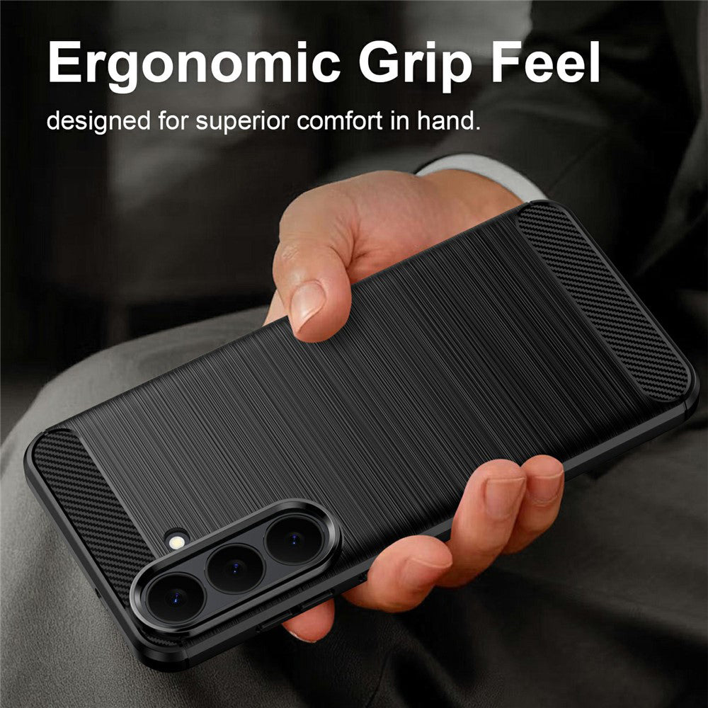 Pouzdro pro Samsung Galaxy S26 FE S741 / S25 FE, Techsuit, Carbon, Černé