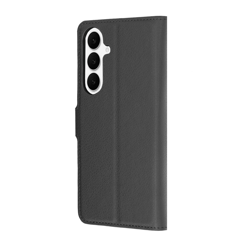 Pouzdro pro Samsung Galaxy S26 FE S741 / S25 FE, Techsuit, kožené folio, černé