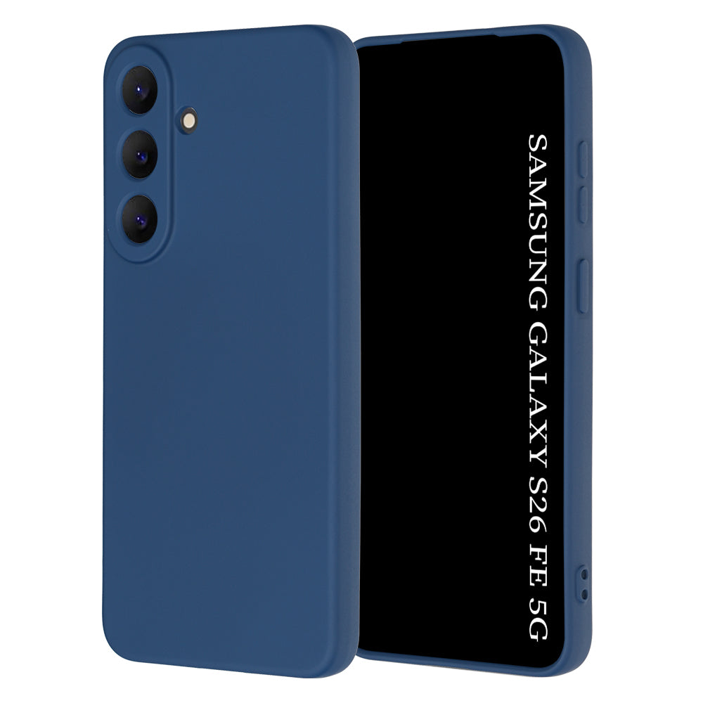 Pouzdro pro Samsung Galaxy S26 FE S741 / S25 FE, Techsuit, SoftFlex, tmavě modrá