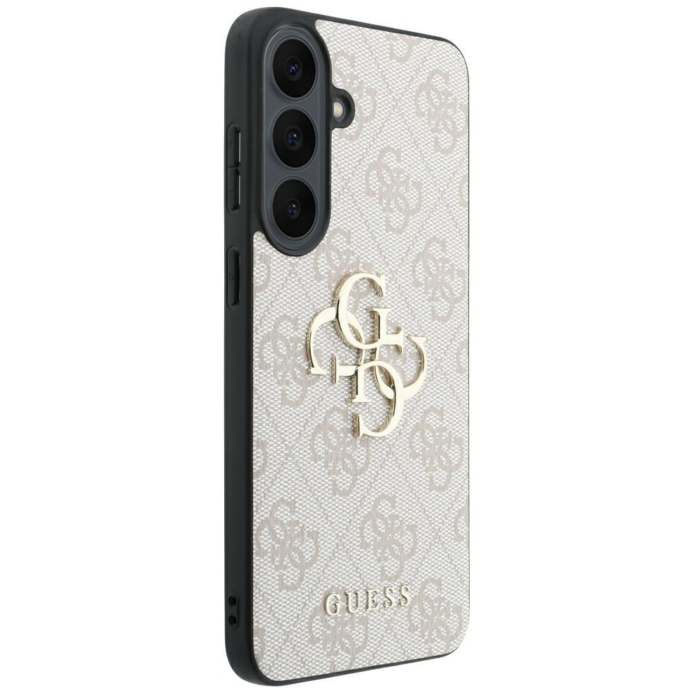 Pouzdro pro Samsung Galaxy S26 FE S741, Guess, 4G kovové logo, růžové