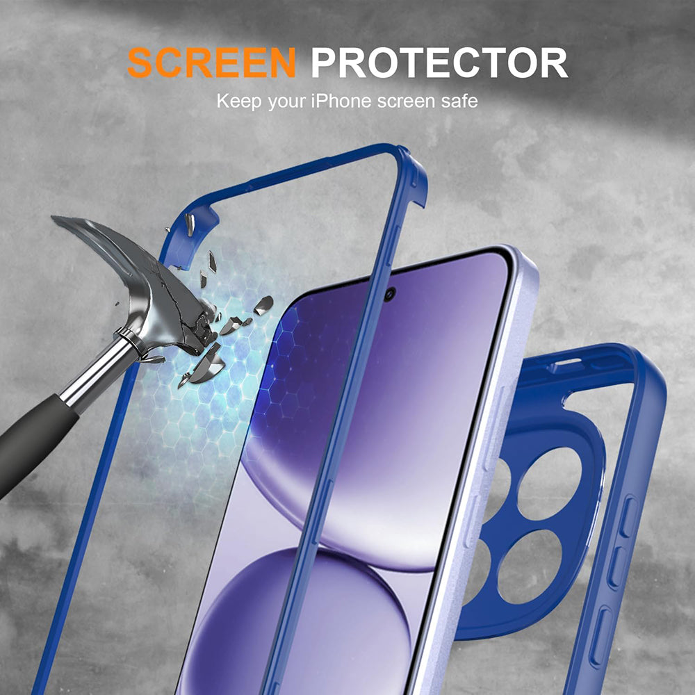 Pouzdro pro Samsung Galaxy S26 FE S741, Techsuit, ColorVerse 360, Modrá