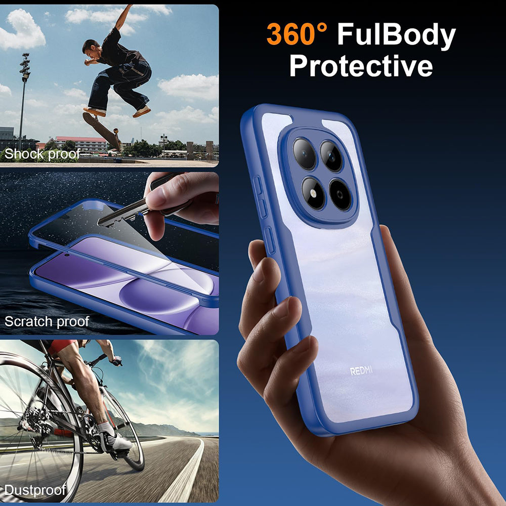 Pouzdro pro Samsung Galaxy S26 FE S741, Techsuit, ColorVerse 360, Modrá