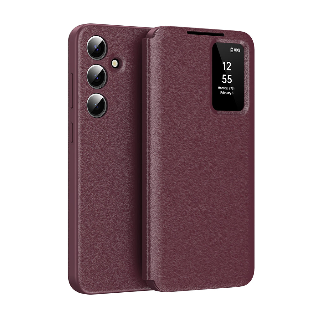Pouzdro pro Samsung Galaxy S26 FE S741, Techsuit, SmartView, Červené