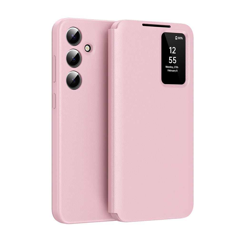 Pouzdro pro Samsung Galaxy S26 FE S741, Techsuit, SmartView, Růžové