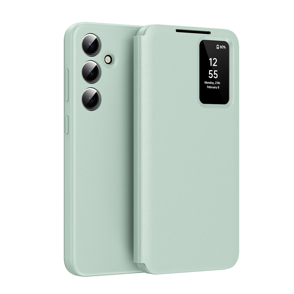 Case for Samsung Galaxy S26 FE S741, Techsuit, SmartView, Green