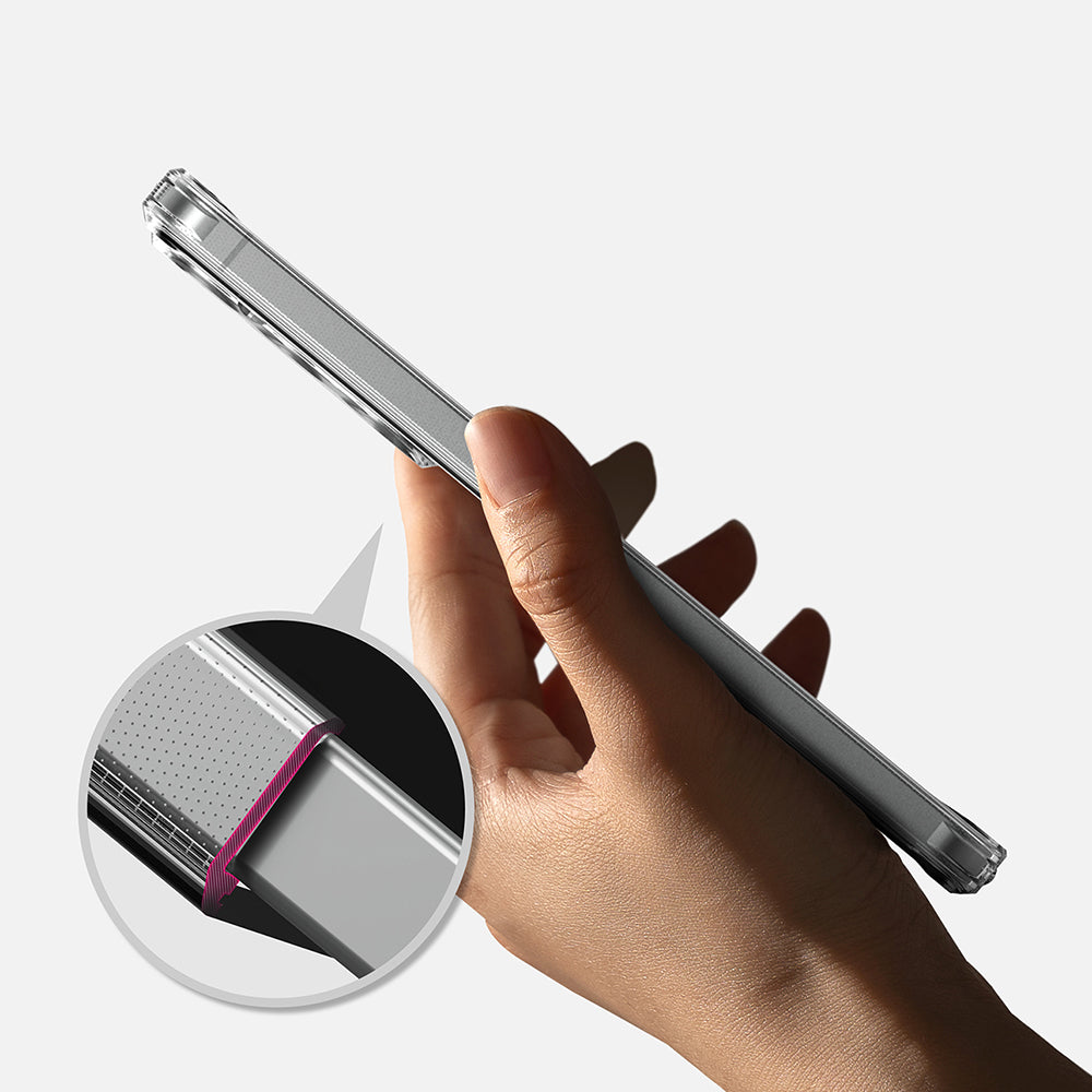 Pouzdro pro Samsung Galaxy S26 Plus S947, Ringke, Fusion, Matně průhledné