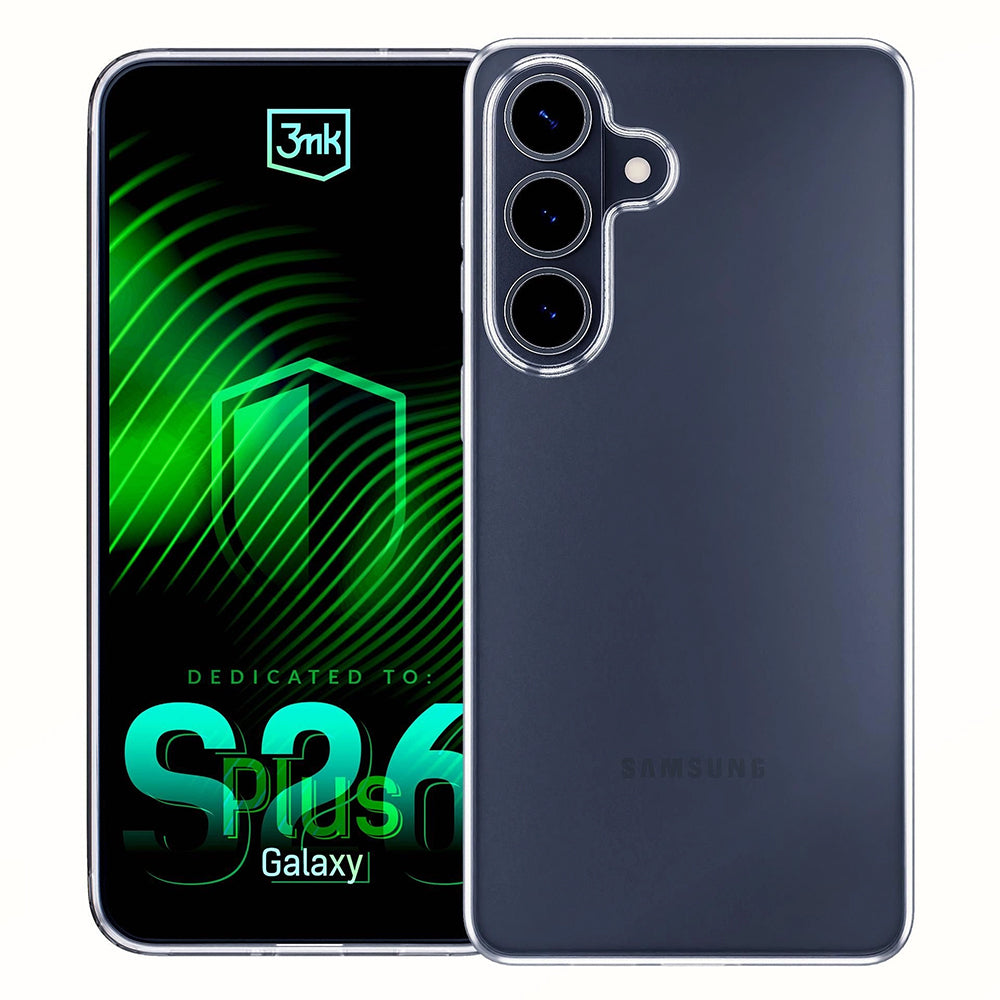 Pouzdro pro Samsung Galaxy S26 Plus S947, 3MK, Clear, Průhledné
