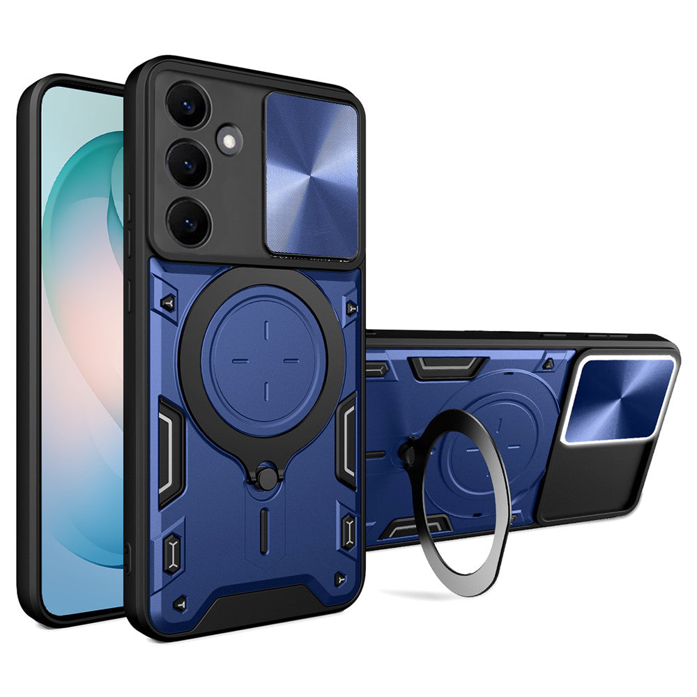 Pouzdro pro Samsung Galaxy S26 Plus S947, Techsuit, CamGuard Pro, Modrá