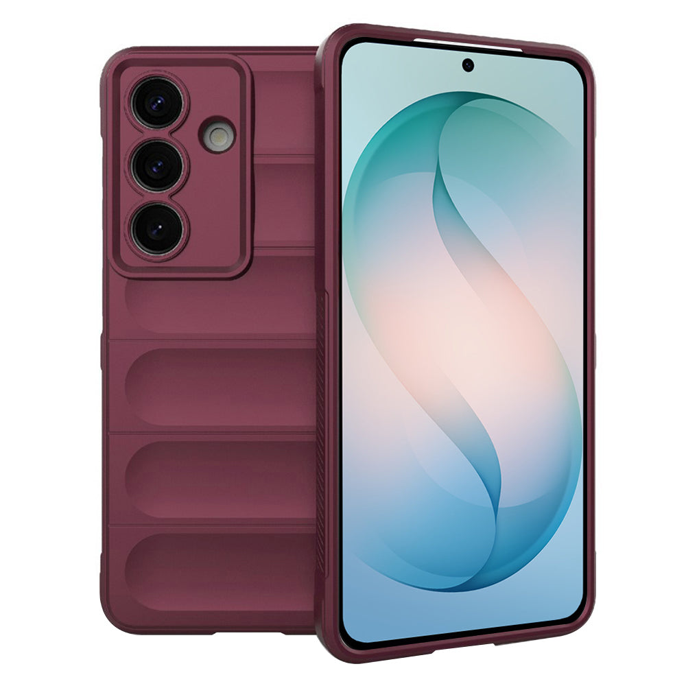 Pouzdro pro Samsung Galaxy S26 Plus S947, Techsuit, Magic Shield, Višňová