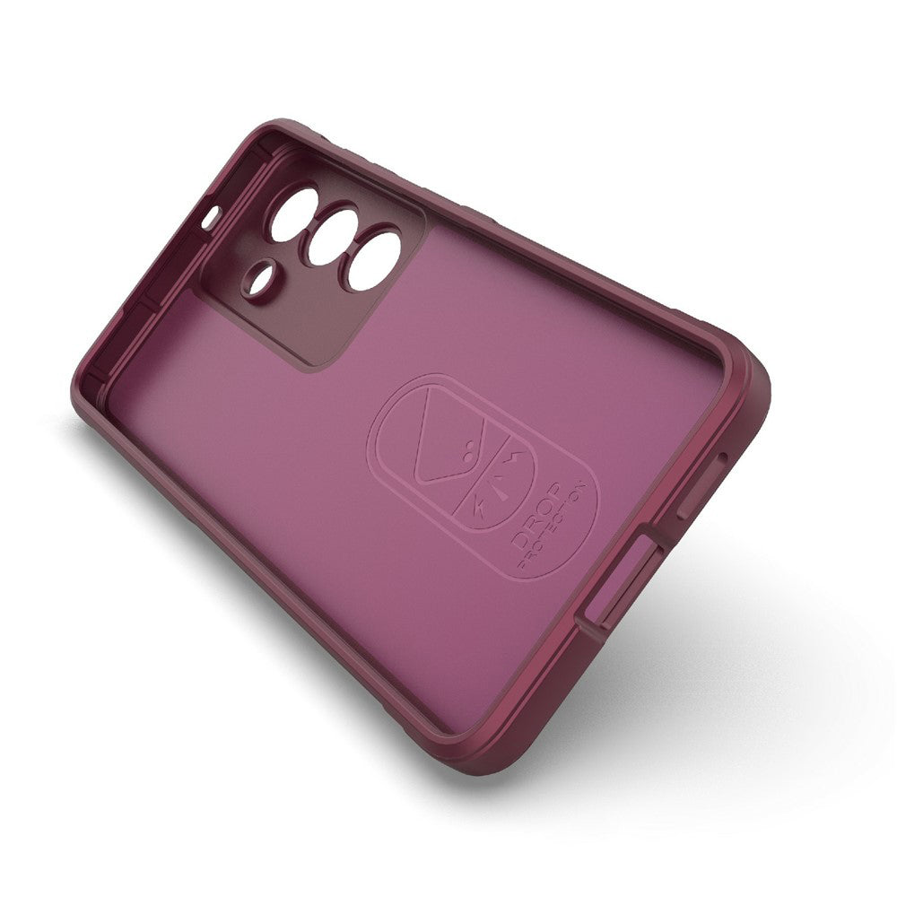 Pouzdro pro Samsung Galaxy S26 Plus S947, Techsuit, Magic Shield, Višňová