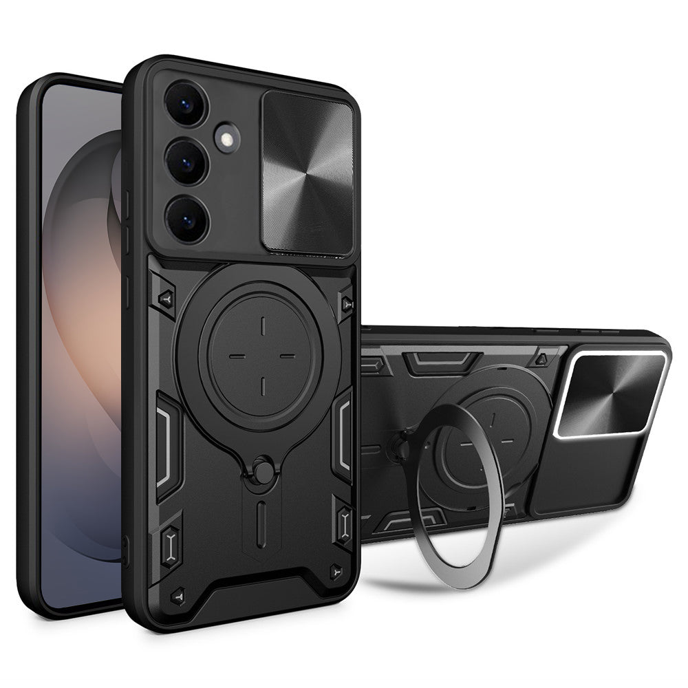 Pouzdro pro Samsung Galaxy S26 S942, Techsuit, CamGuard Pro, Černé