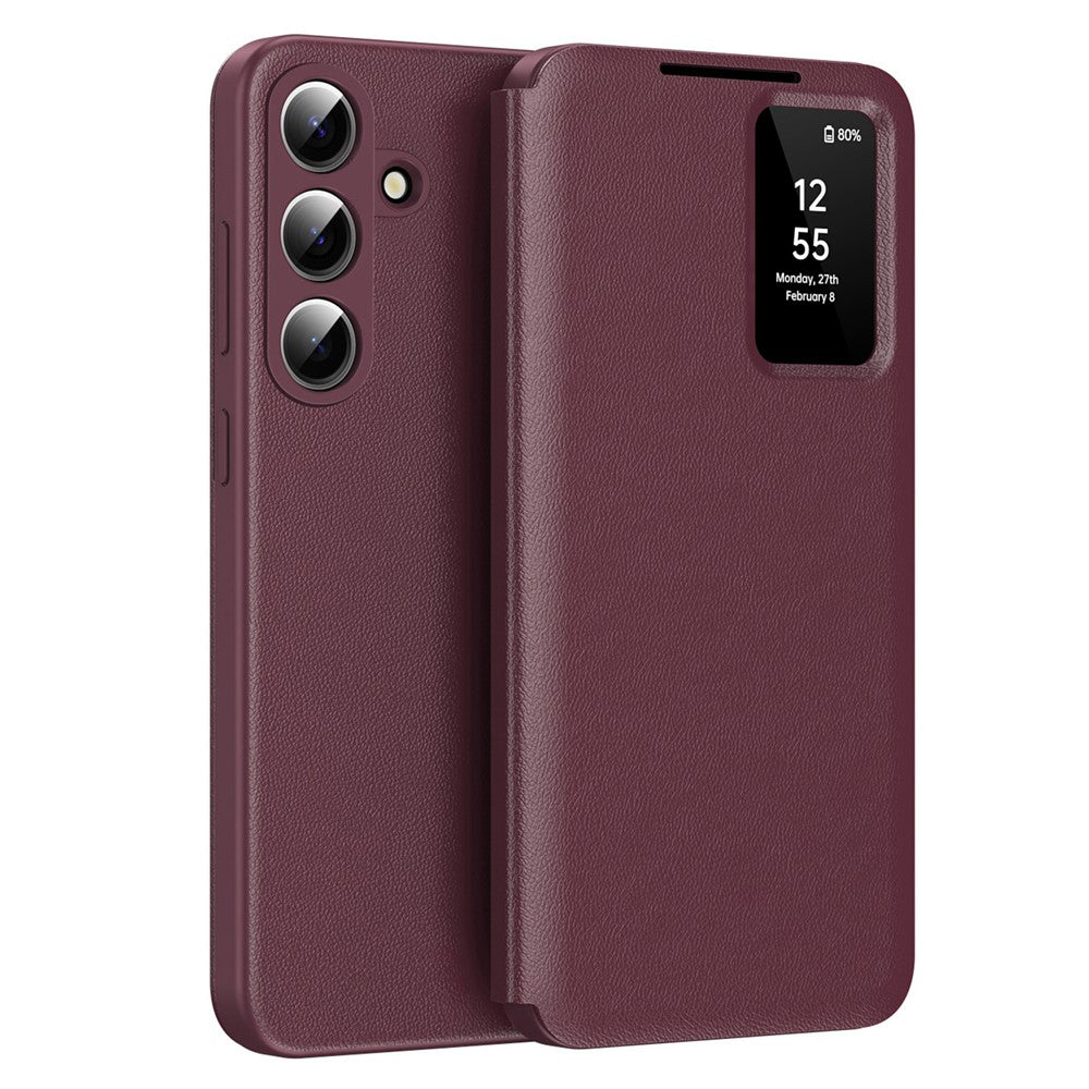Pouzdro pro Samsung Galaxy S26 S942, Techsuit, SmartView, Červené