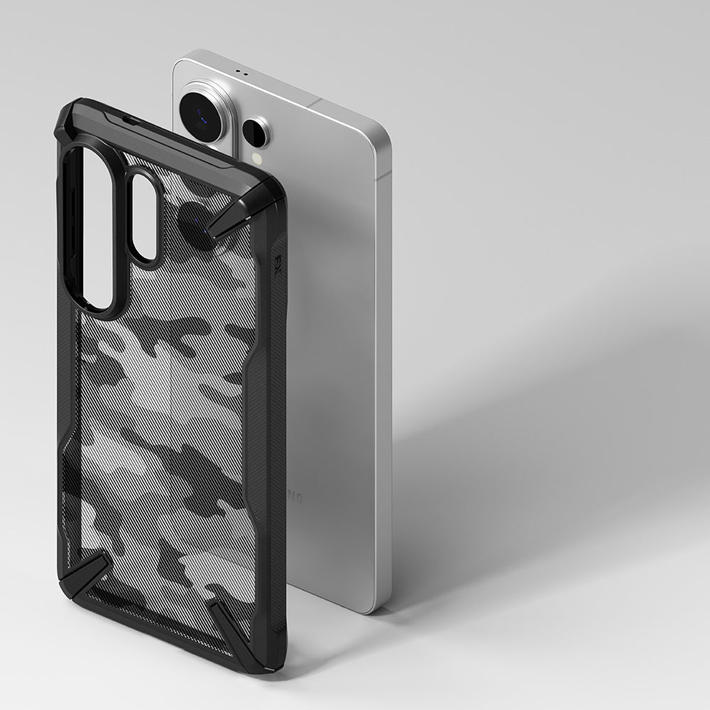 Pouzdro pro Samsung Galaxy S26 Ultra S948, Ringke, Fusion X, Camouflage