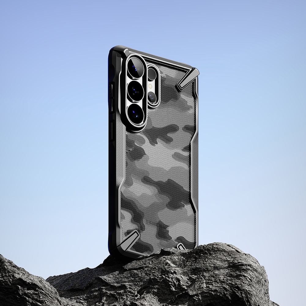 Pouzdro pro Samsung Galaxy S26 Ultra S948, Ringke, Fusion X, Camouflage