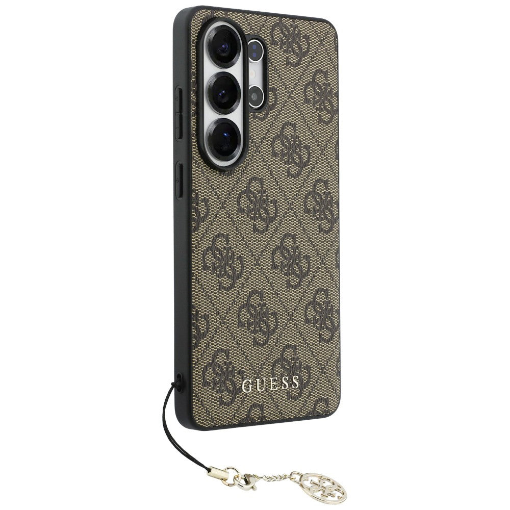 Pouzdro pro Samsung Galaxy S26 Ultra S948, Guess, 4G Classic Logo Charm, Hnědá